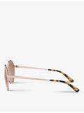 Michael Kors MK1072 Porto oversized irregular frame sunglasses (British brand)