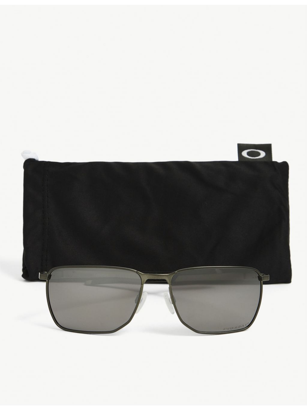 Oakley Ejector metal rectangular-frame sunglasses grey polarised (British brand)