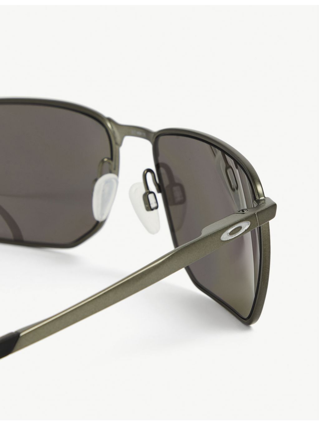 Oakley Ejector metal rectangular-frame sunglasses grey polarised (British brand)