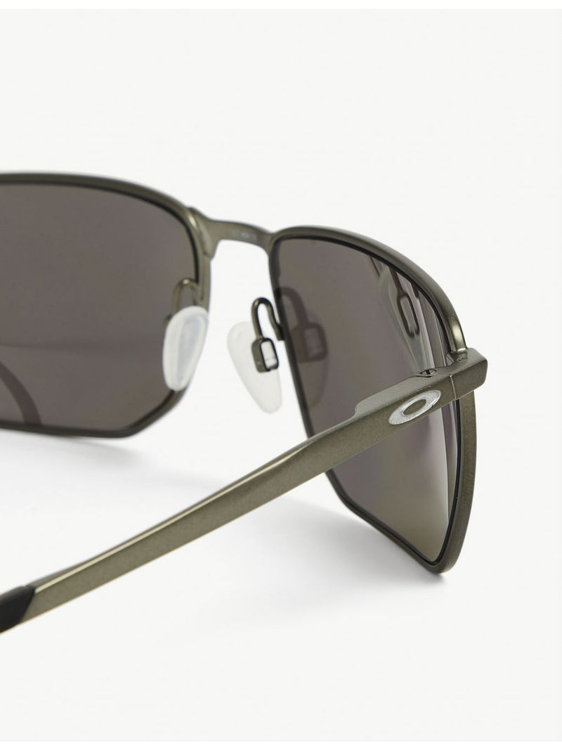 Oakley Ejector metal rectangular-frame sunglasses grey polarised (British brand)