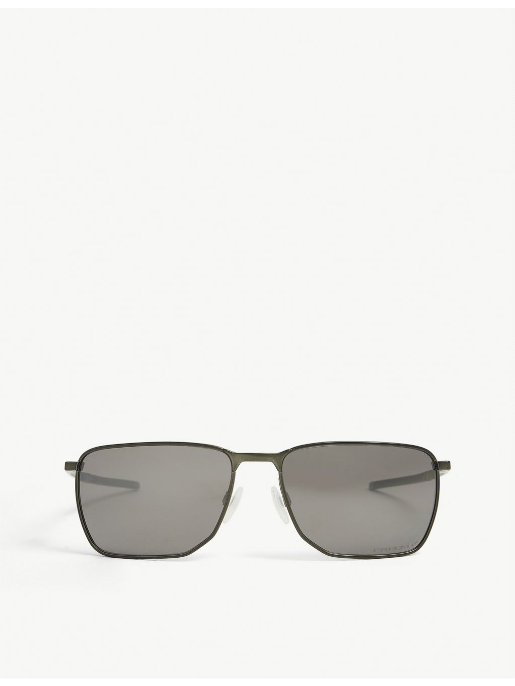 Oakley Ejector metal rectangular-frame sunglasses grey polarised (British brand)