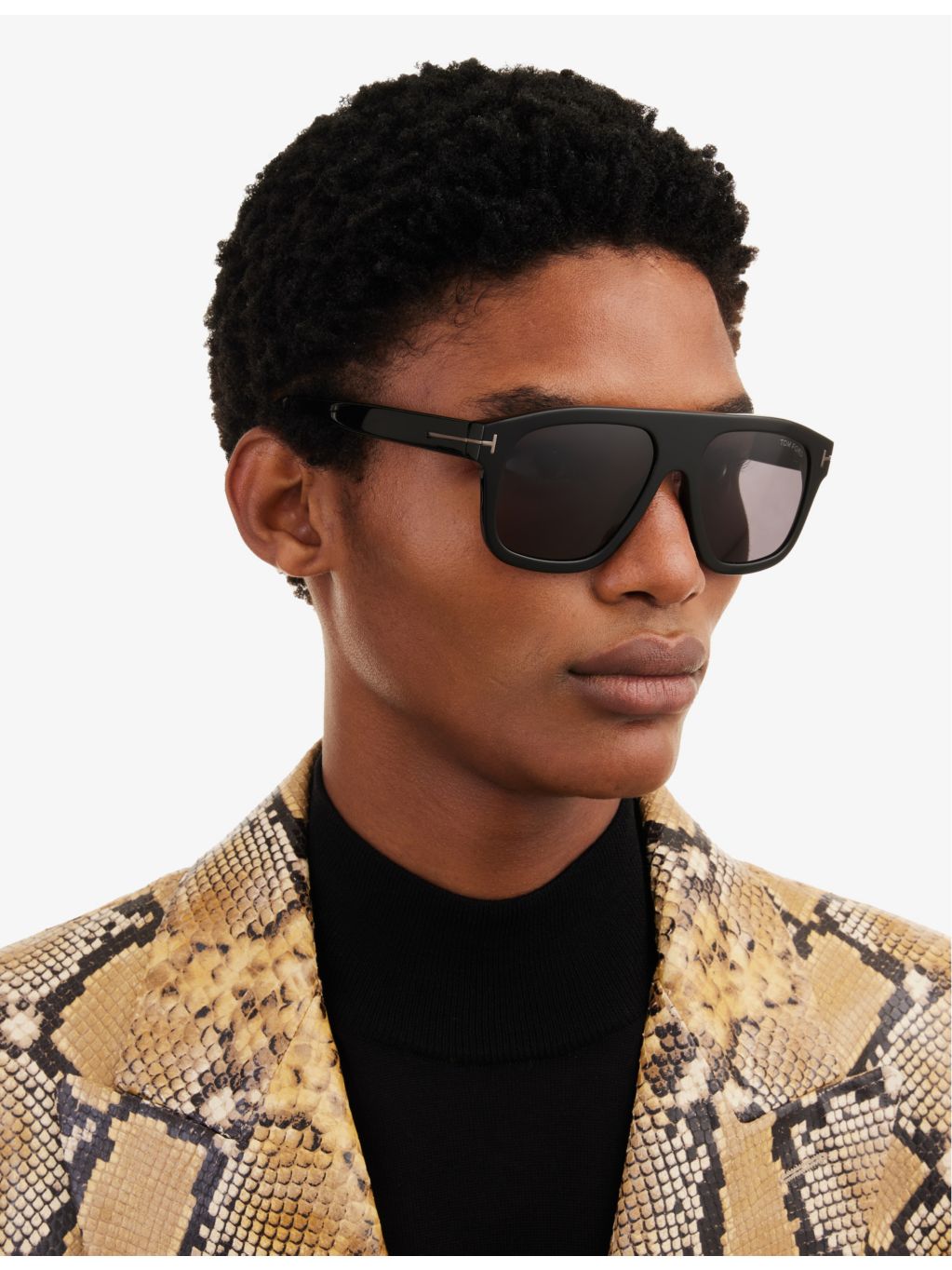 Tom Ford FT0777-N 56 square acetate sunglasses, imported from the UK