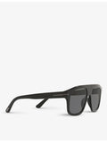 Tom Ford FT0777-N 56 square acetate sunglasses, imported from the UK