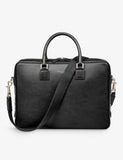 Aspinal of London Mount Street leather laptop bag (British brand)