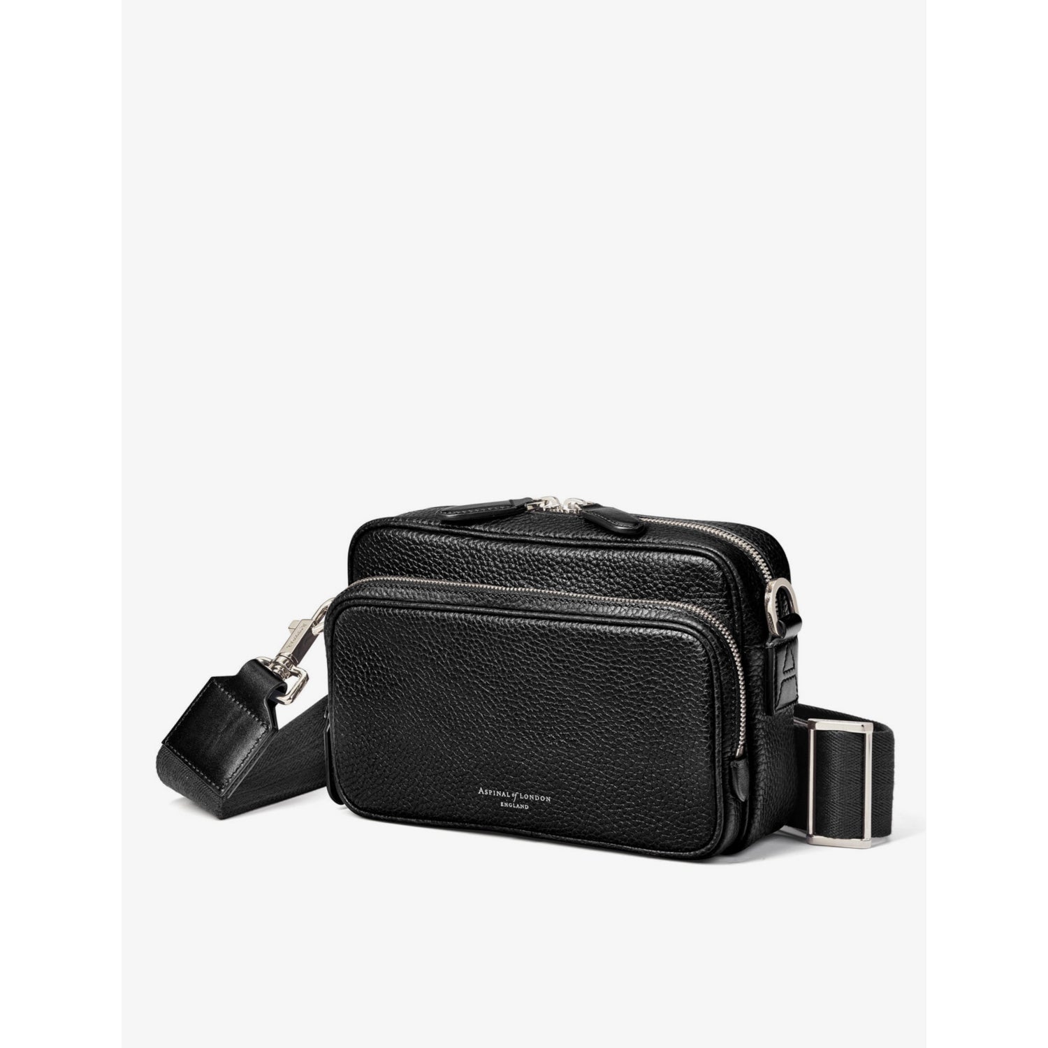 Aspinal of London Reporter leather cross-body bag (British brand)