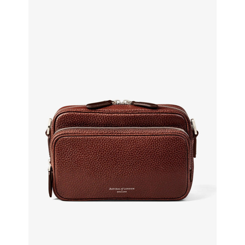 Aspinal of London Reporter leather cross-body bag (British brand)