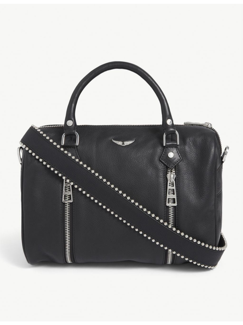 Zadig & Voltaire grained leather bag strap 107cm (British brand)