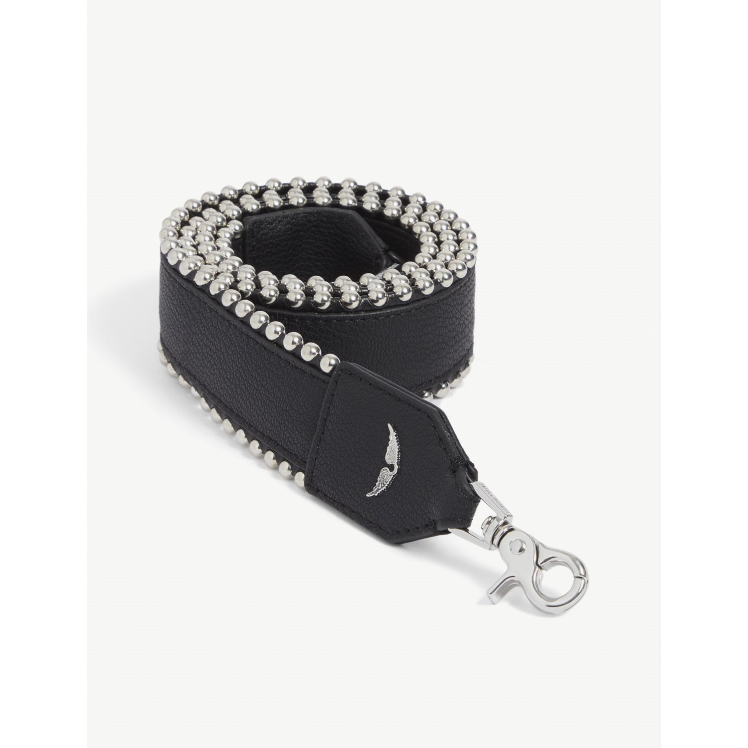 Zadig & Voltaire grained leather bag strap 107cm (British brand)