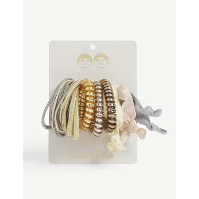 selfridges Mimi & Lula Assorted Pack of 24 Hair Ties- Buy online at McGrocer