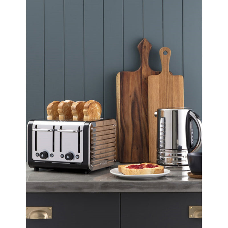 Dualit Architect four-slice toaster, imported from the UK