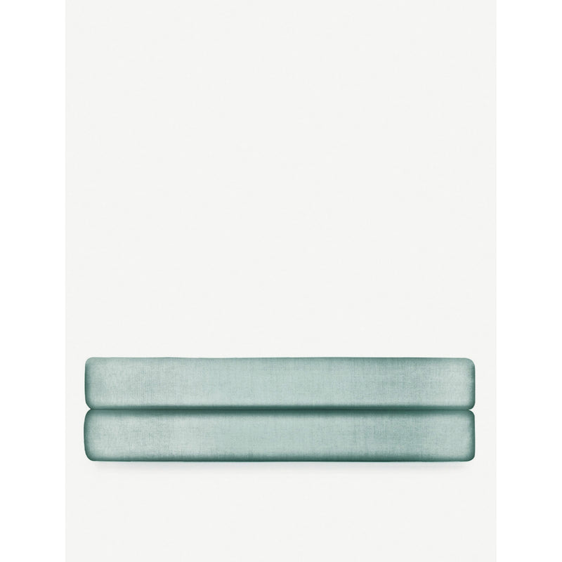 Oxford yarn dyed cotton fitted sheet - Double
