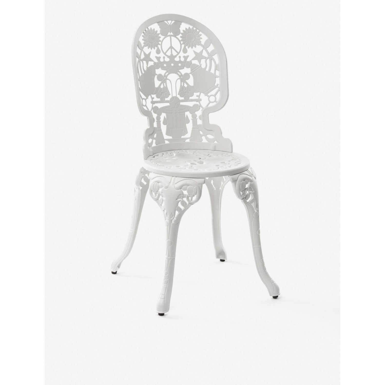 Seletti cast aluminium chair 92cm x 40cm (British brand)