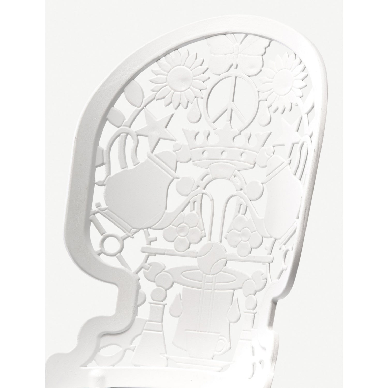 Seletti cast aluminium chair 92cm x 40cm (British brand)