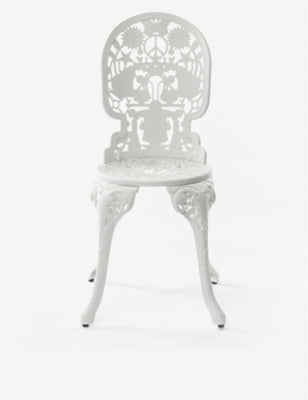 Seletti cast aluminium chair 92cm x 40cm (British brand)