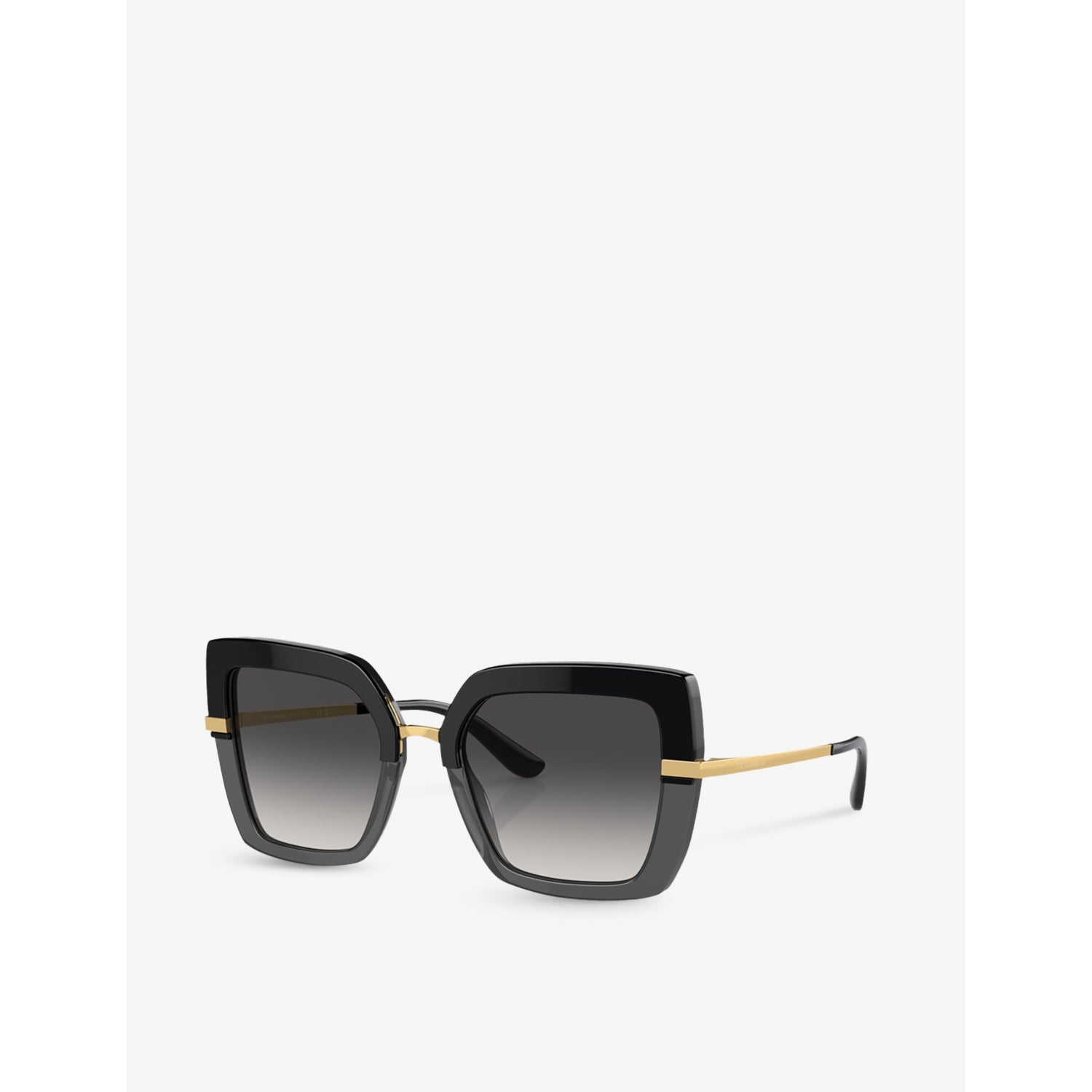 Dolce & Gabbana DG4373 square acetate sunglasses, imported from the UK