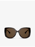 Versace VE4387 square-frame acetate sunglasses with tinted lenses (British brand)