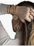 Monica Vinader Siren Muse large sterling silver hoop earrings - British product