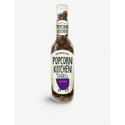 selfridges Popcorn Kitchen Chocolate Orange Popcorn Gift Bottle 80g- Buy online at McGrocer