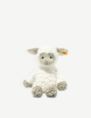 Steiff Lita Lamb soft toy 30cm with Button in Ear (British brand)