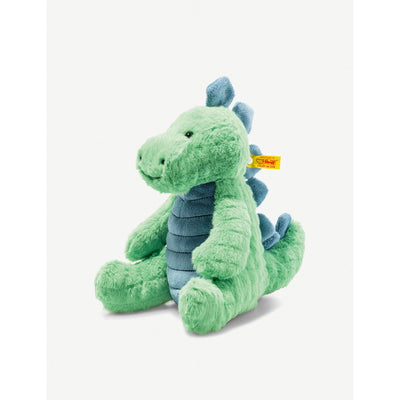 selfridges Steiff Soft Cuddly Friends Spot Stegosaurus Soft Toy 28cm- Buy online at McGrocer