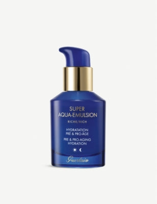 Guerlain Super Aqua rich face emulsion 50ml, UK version