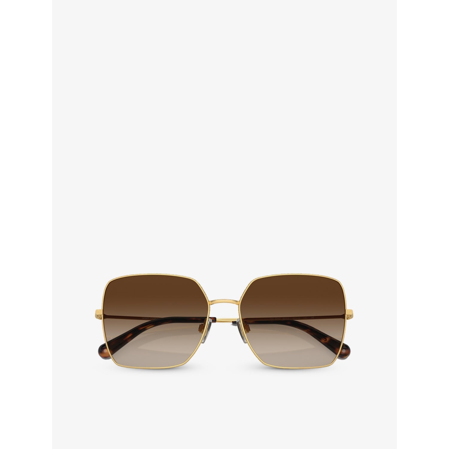 Dolce & Gabbana square-frame metal sunglasses - British product
