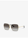 Dolce & Gabbana DG2242 square metal sunglasses - British product