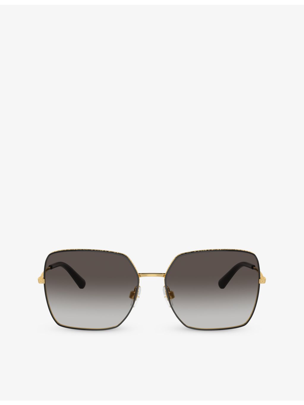 Dolce & Gabbana DG2242 square metal sunglasses - British product