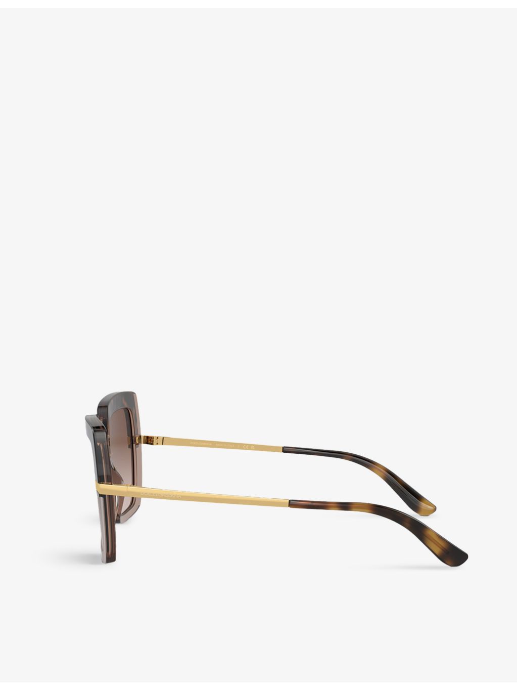 Dolce & Gabbana DG4373 square-frame acetate sunglasses, imported from the UK