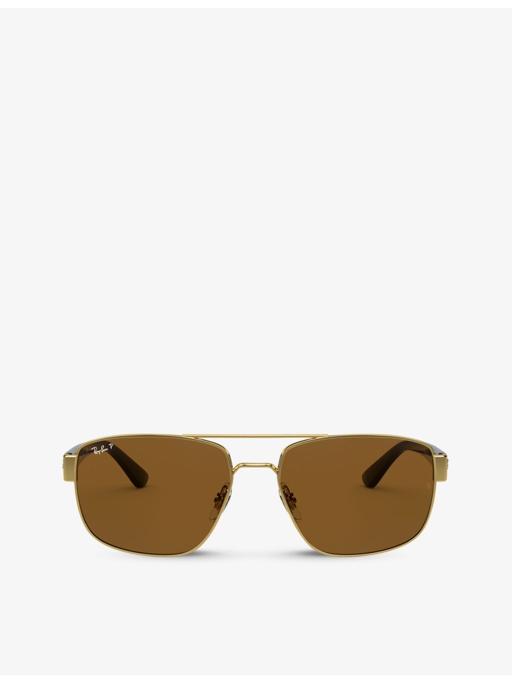 Ray-Ban RB3663 rectangle-framed sunglasses, frame width 14cm (British brand)