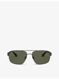 Ray-Ban RB3663 metal aviator sunglasses - British product