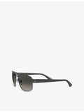 Ray-Ban RB3663 aviator sunglasses with metal frame (British brand)