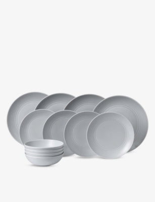 Royal Doulton Gordon Ramsay Maze 12-piece stoneware crockery set (British brand)
