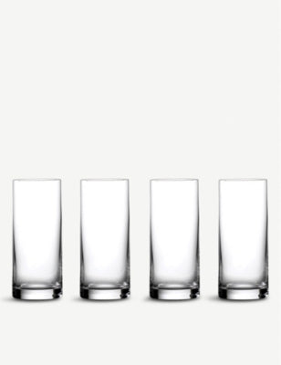 Marquis Moments crystal-glass highball glasses set of four
