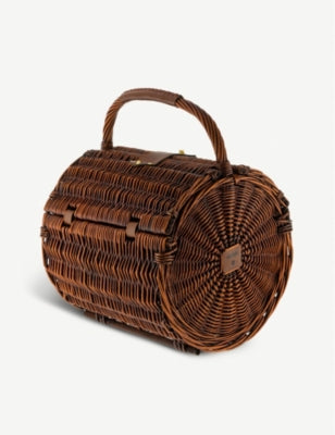 Alessi Dressed En Plein Air wicker picnic basket, UK version