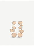 Chopard Happy Hearts earrings 18ct rose gold 0.31ct, UK version