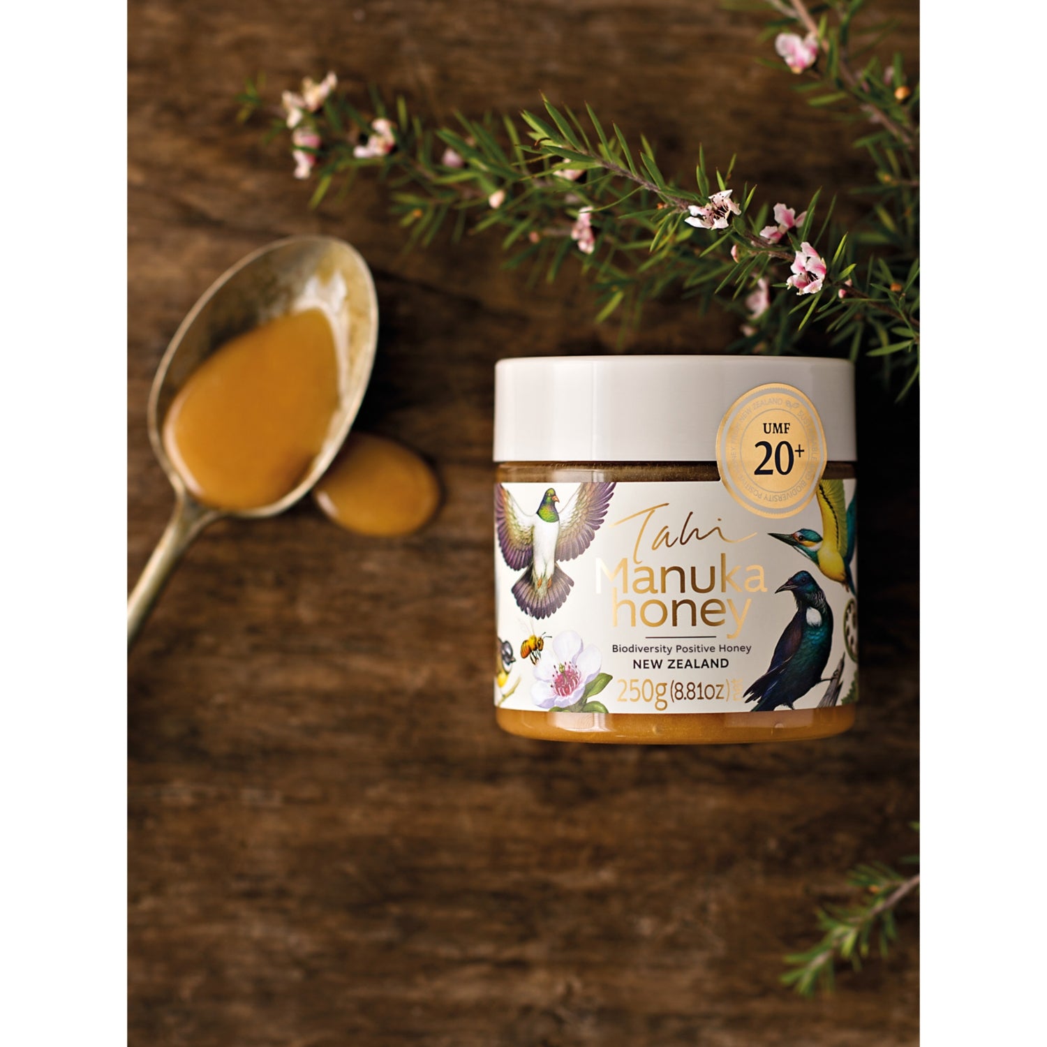 Tahi UMF 20+ Manuka honey 250g - British product