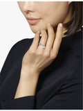 Chaumet 18ct white gold diamond and pearl ring, imported from the UK
