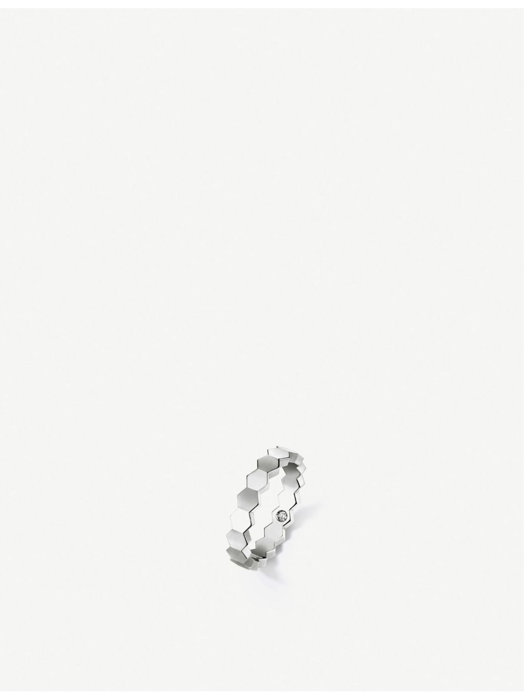 Chaumet white gold diamond ring, imported from the UK