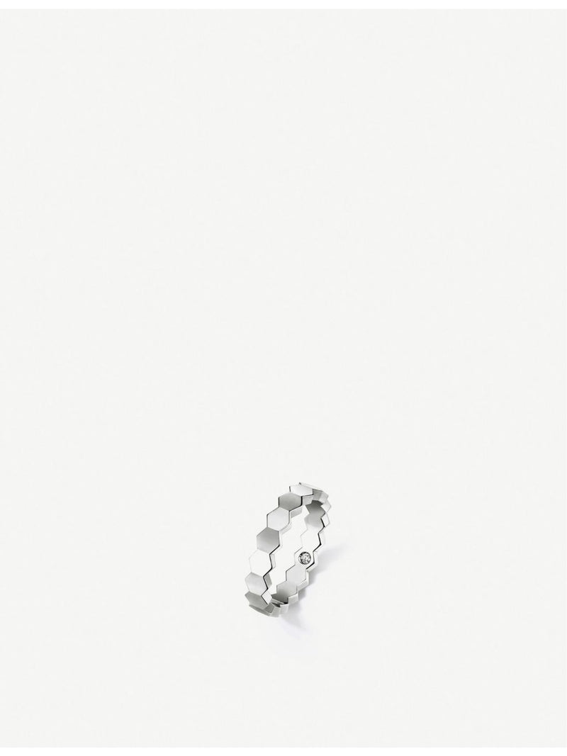 Chaumet white gold diamond ring, imported from the UK
