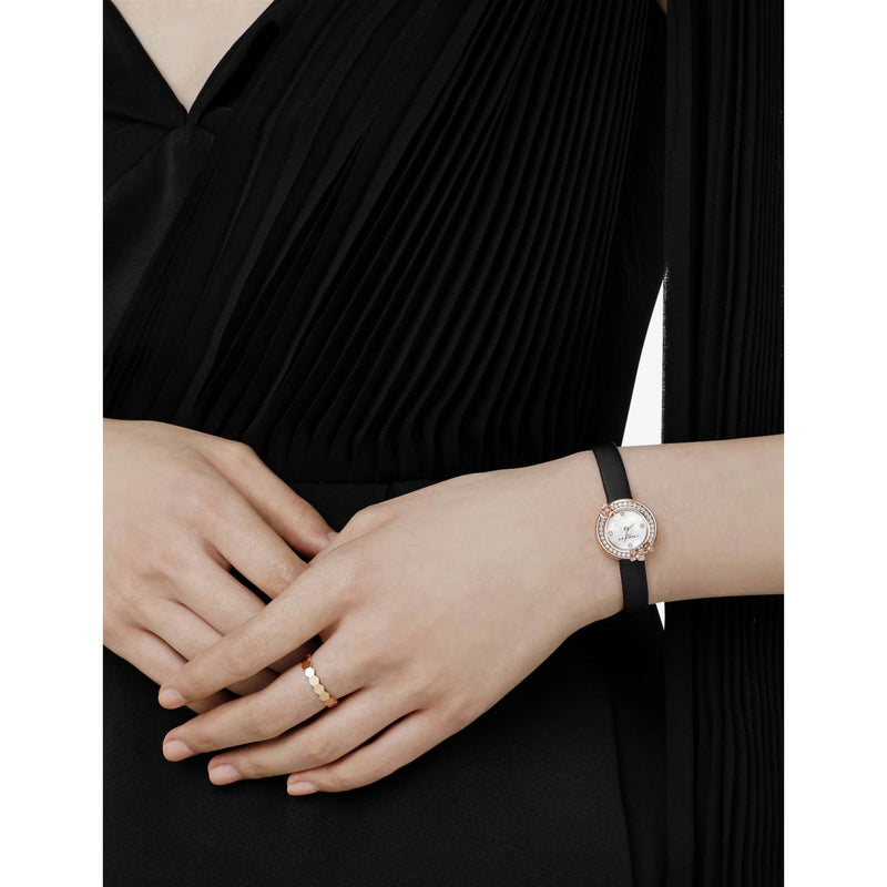 Chaumet Bee de Chaumet 18ct rose gold diamond ring, imported from the UK