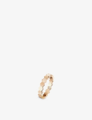 Chaumet Bee de Chaumet 18ct rose gold diamond ring, imported from the UK