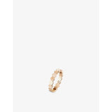 Bee de Chaumet 18ct rose-gold and 0.014ct diamond ring - PINK GOLD - 53mm