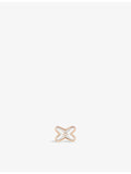 Chaumet single earring 18ct rose gold diamond mother-of-pearl (British brand)