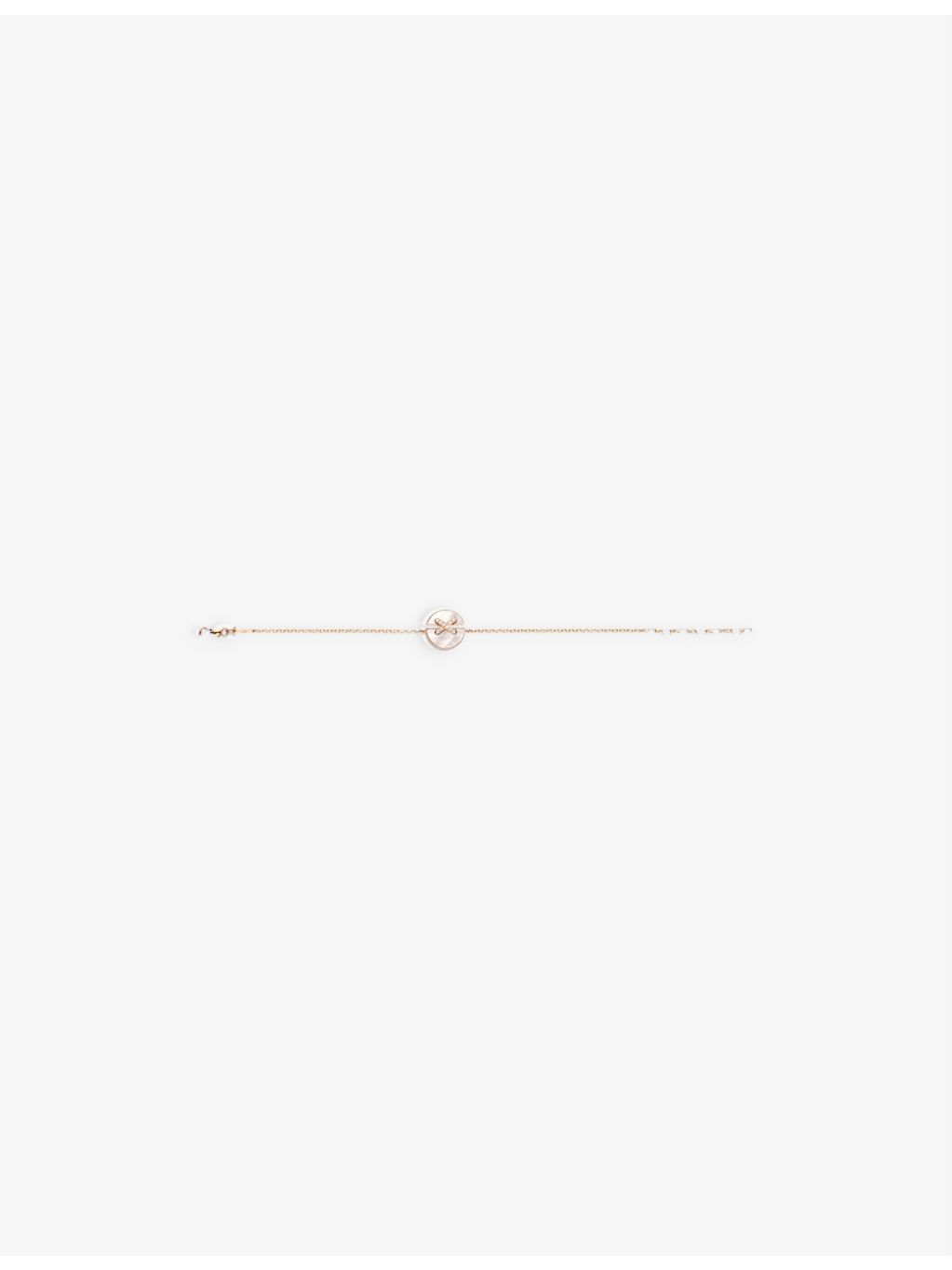 Chaumet Harmony 18ct rose-gold bracelet with diamond and mother-of-pearl - British product