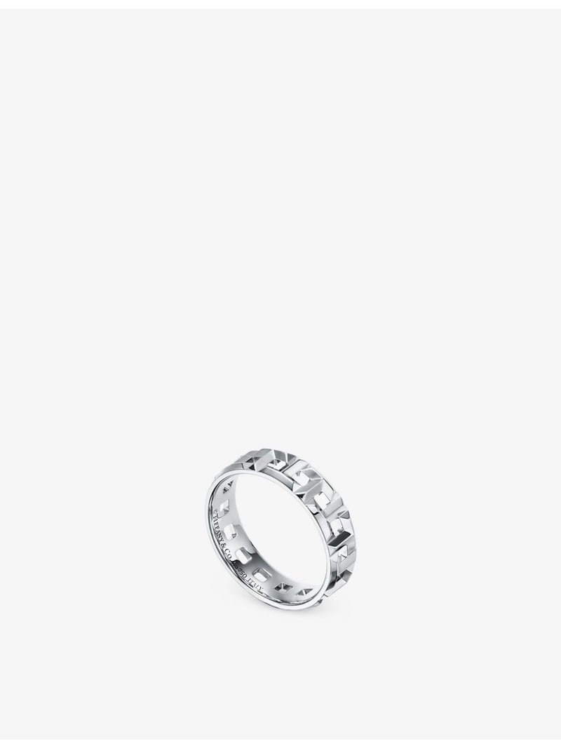 Tiffany & Co. T True wide ring 18ct white gold, UK version