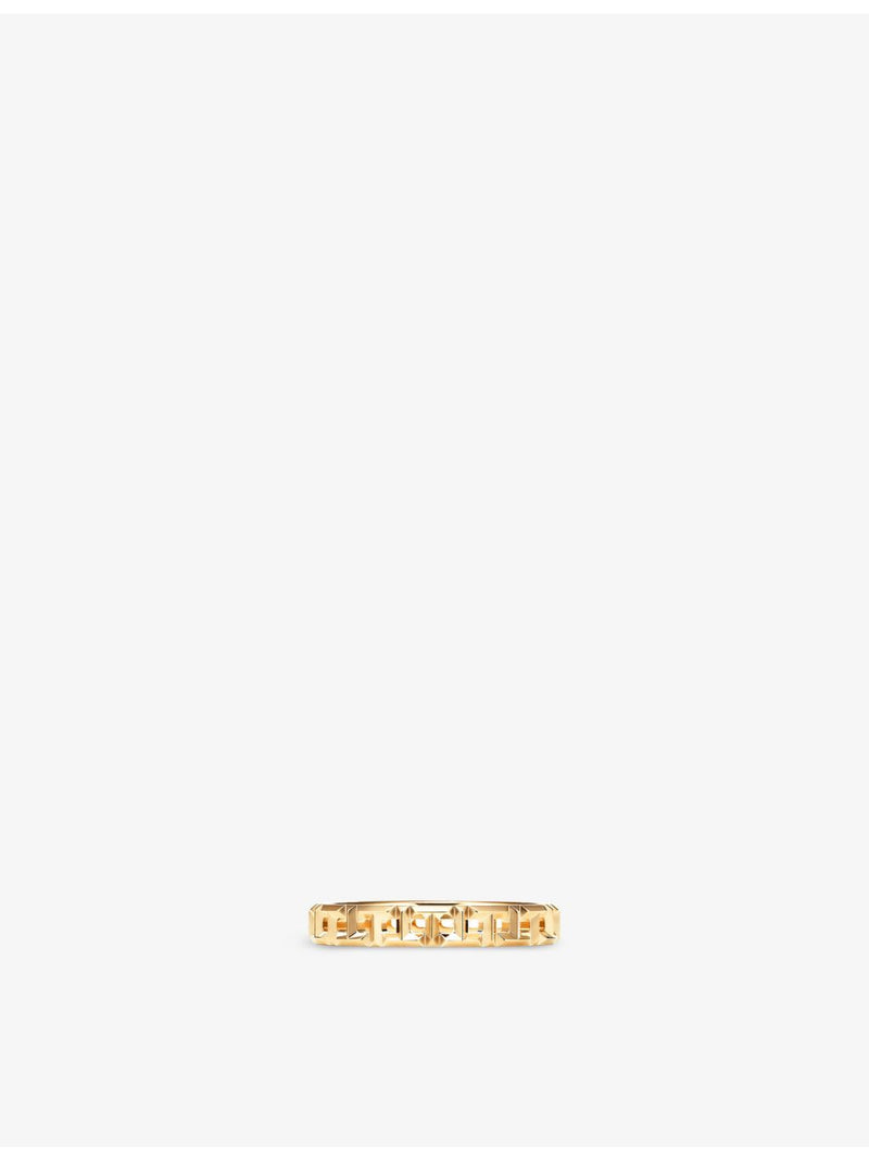 Tiffany & Co 18ct yellow gold T True narrow ring, UK version