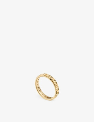 Tiffany & Co. T True Narrow 18ct Yellow Gold Ring