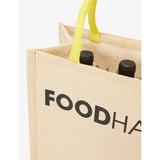 Selfridges canvas wine carrier bag, imported from the UK