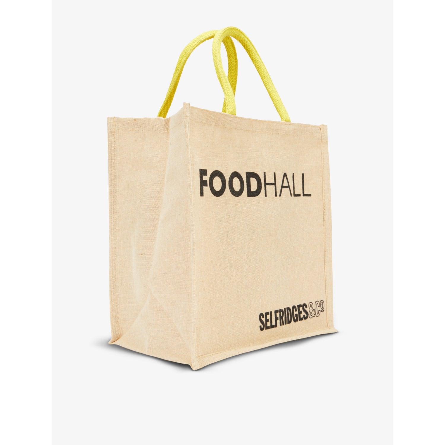 Selfridges canvas wine carrier bag, imported from the UK